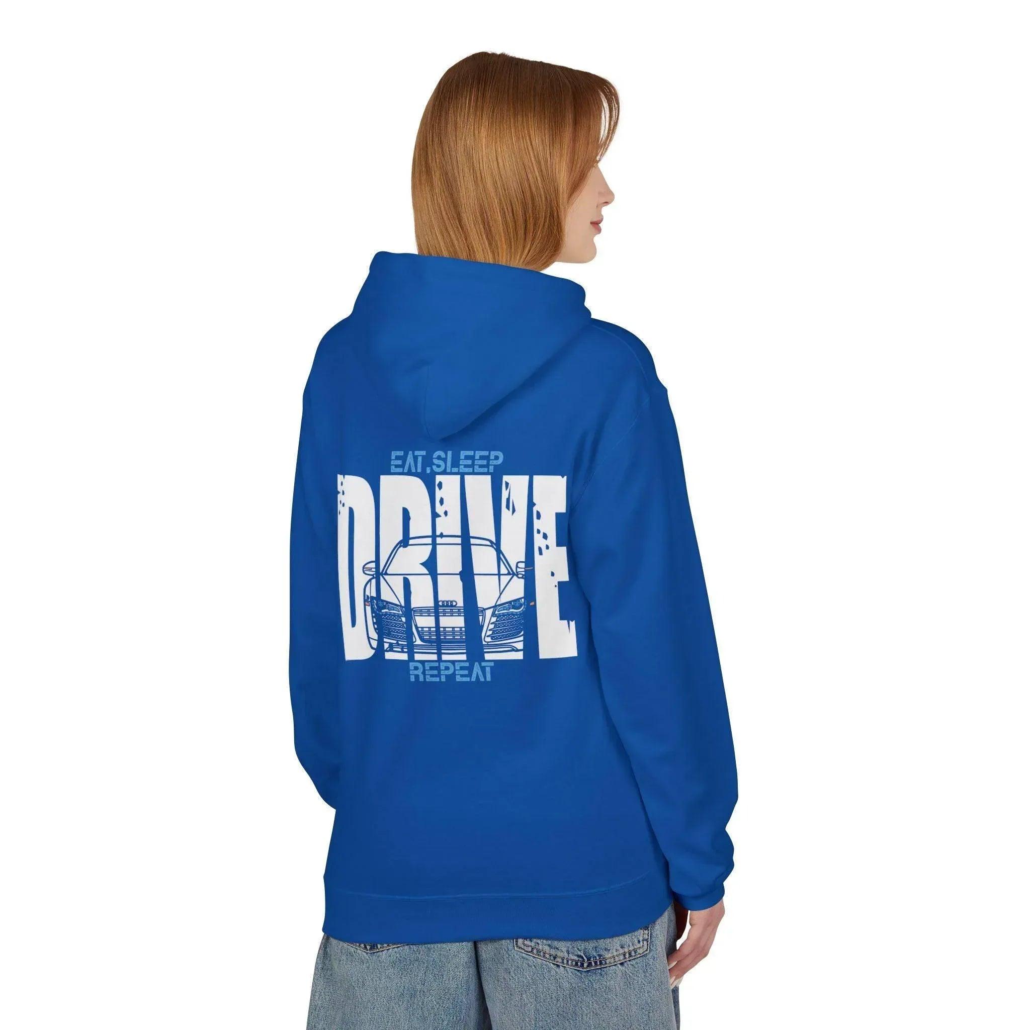 Audi R8 DRIVE Fleece Hoodie - Premium Comfort & Style for Enthusiasts