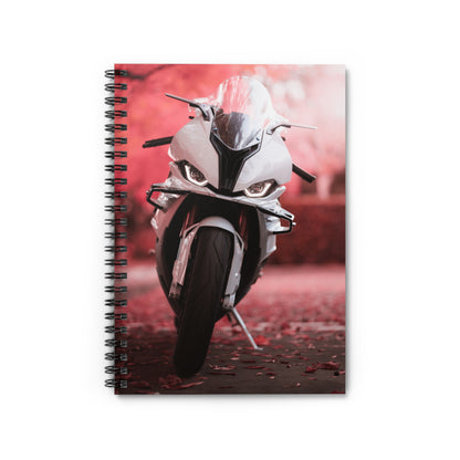 BMW S1000RR Motorcycle Spiral Notebook #008 - Throttle Designs