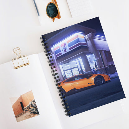 Lamborghini Huracan Automotive Spiral Notebook #025 - Throttle Designs