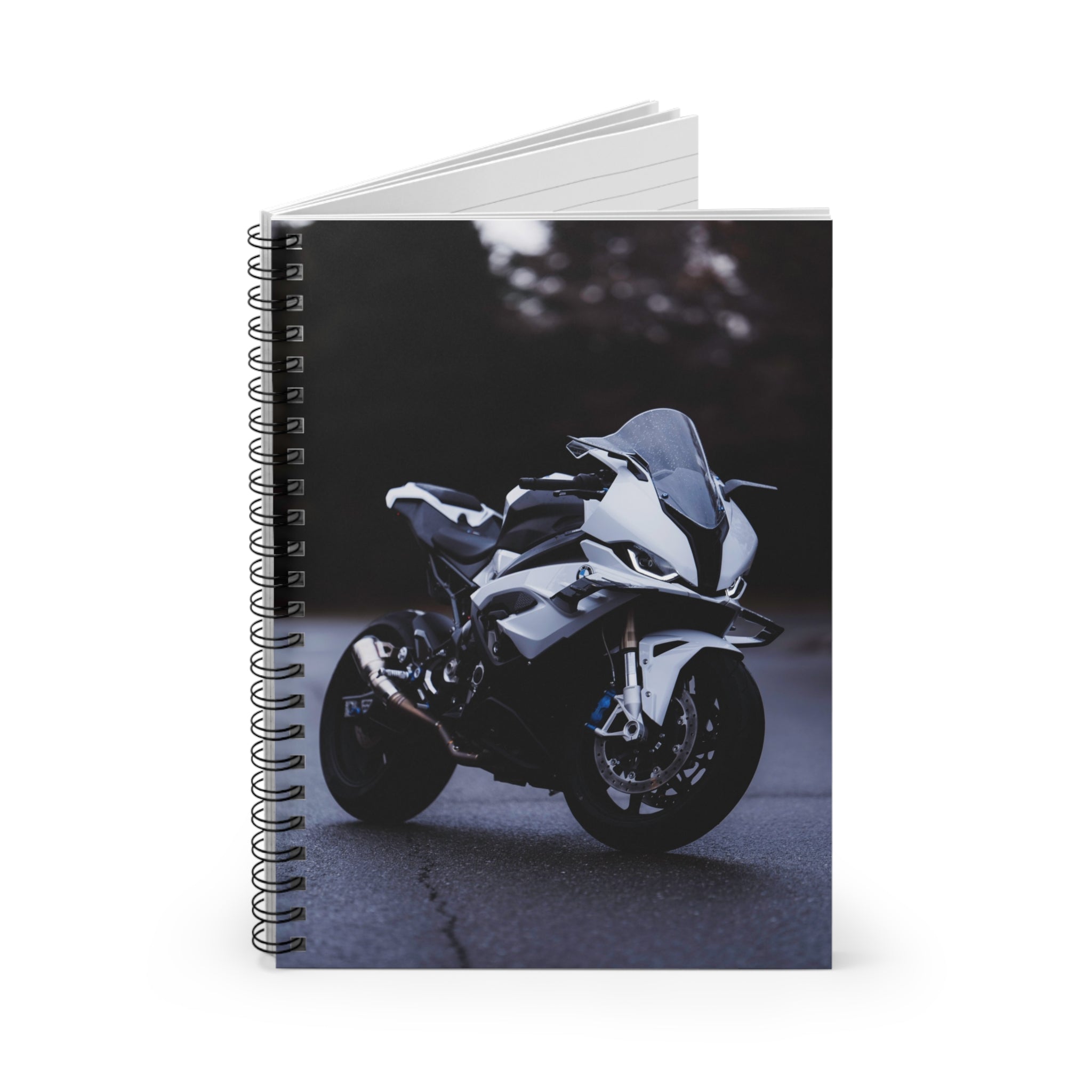 BMW S1000RR Motorcycle Spiral Notebook #058 - Throttle Designs