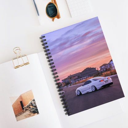 Toyota Supra Mk4 Automotive Spiral Notebook #001 - Throttle Designs