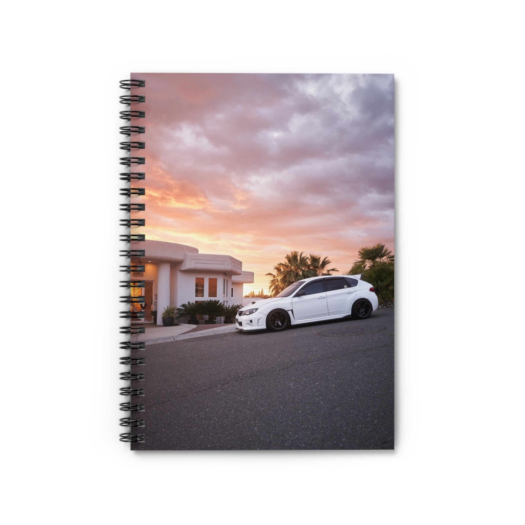 Subaru WRX STI Automotive Spiral Notebook #004 - Throttle Designs