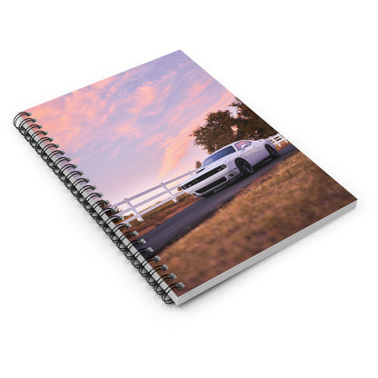 Dodge Challenger Automotive Spiral Notebook #004 - Throttle Designs