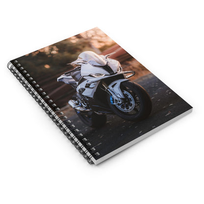 BMW S1000RR Motorcycle Spiral Notebook #105 - Throttle Designs