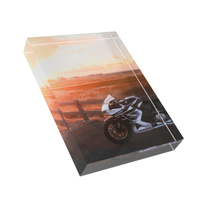 Honda CBR600RR Motorcycle Acrylic Photo Block #004 - Throttle Designs