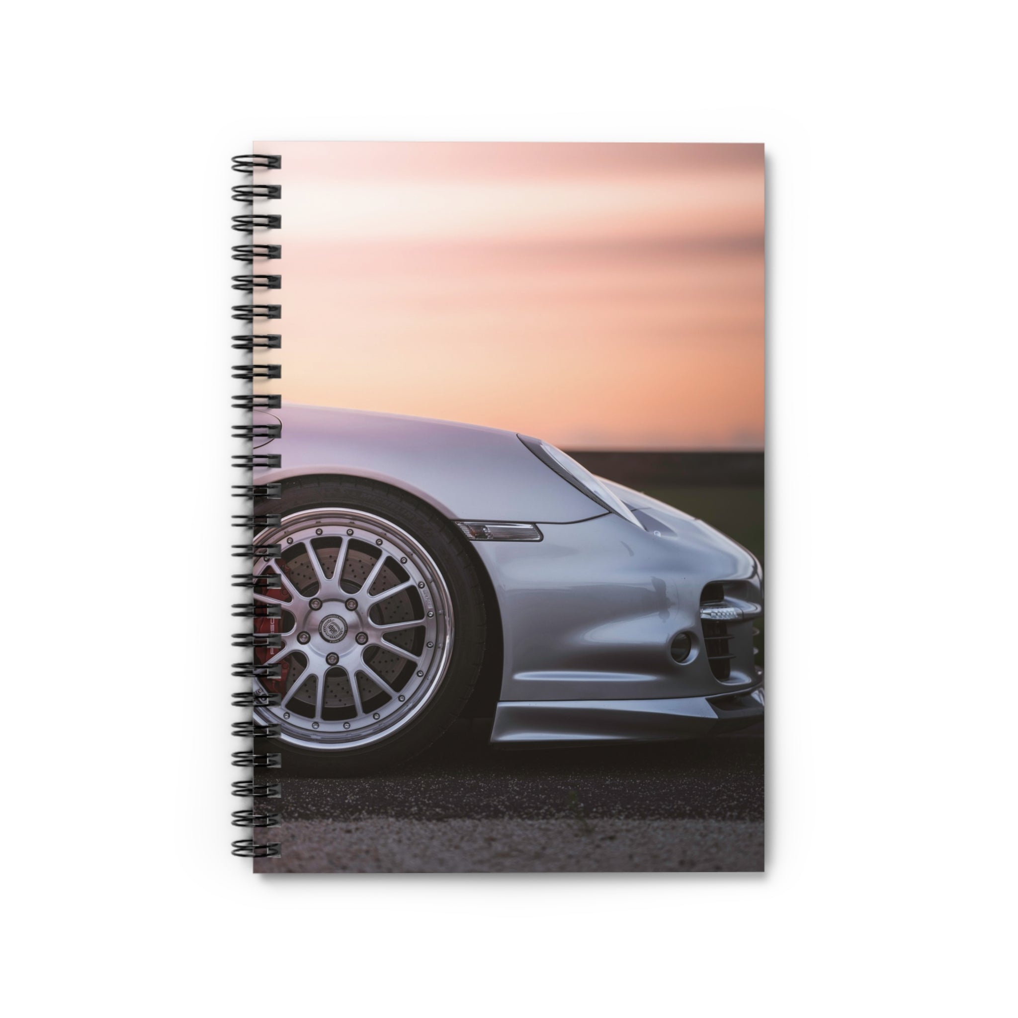 Porsche 911 Automotive Spiral Notebook #007 - Throttle Designs