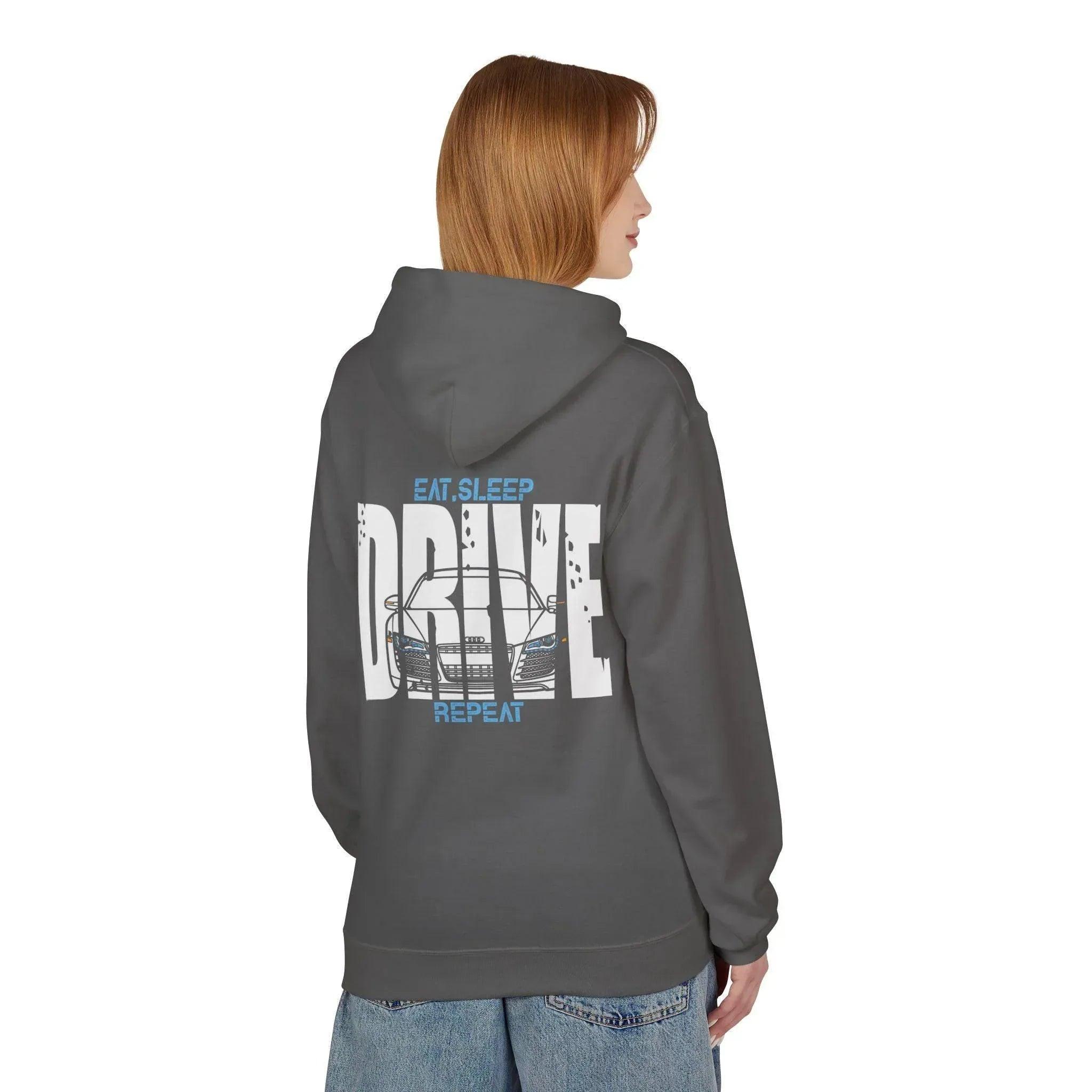 Audi R8 DRIVE Fleece Hoodie - Premium Comfort & Style for Enthusiasts