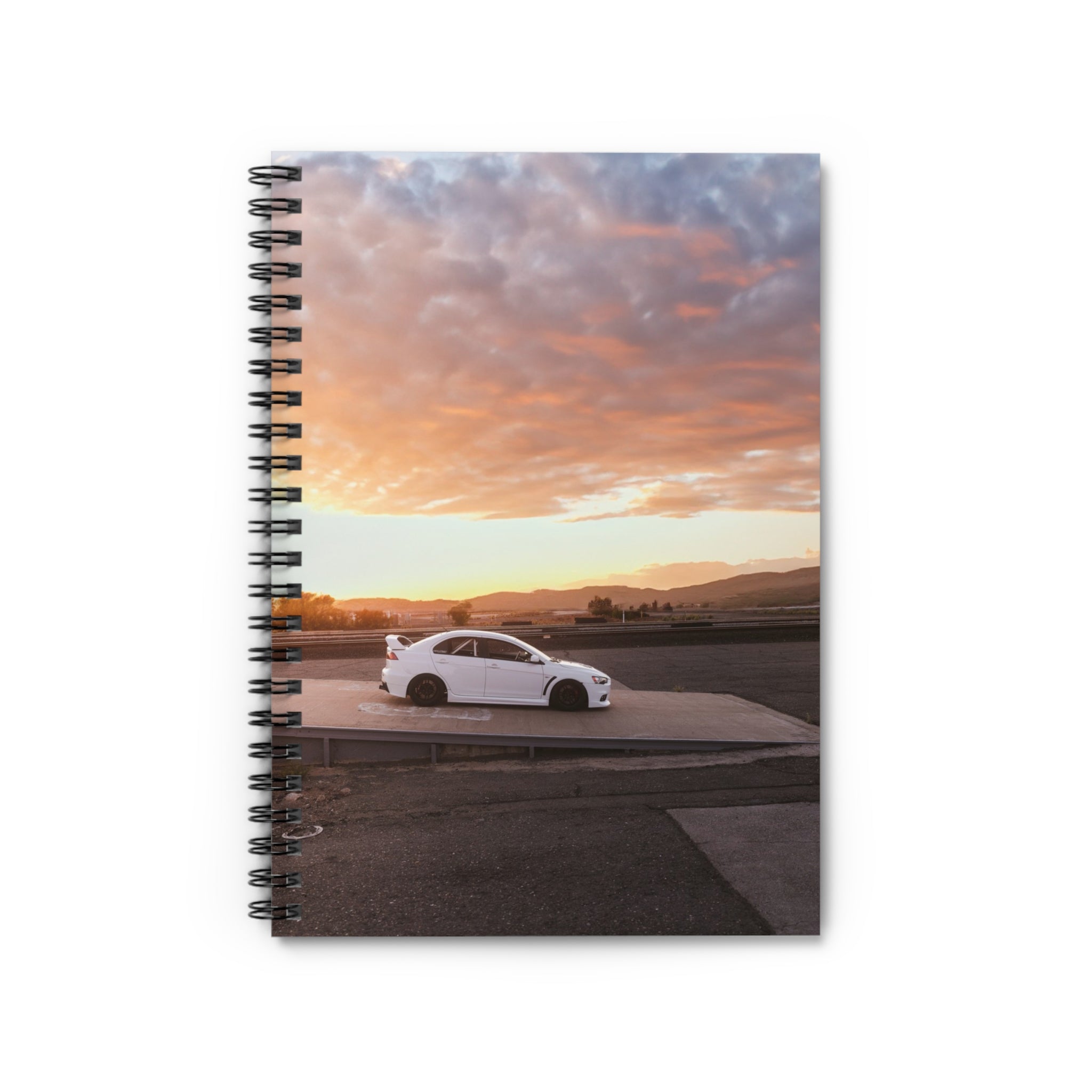 Mitsubishi Evo 10 Automotive Spiral Notebook #002 - Throttle Designs