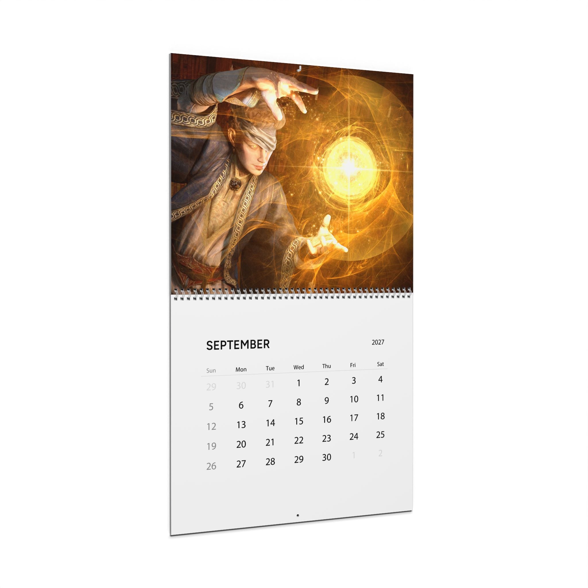 2027 Fantasy Art Calendar – Imaginative Characters, Magical Realms & Dream World Artwork