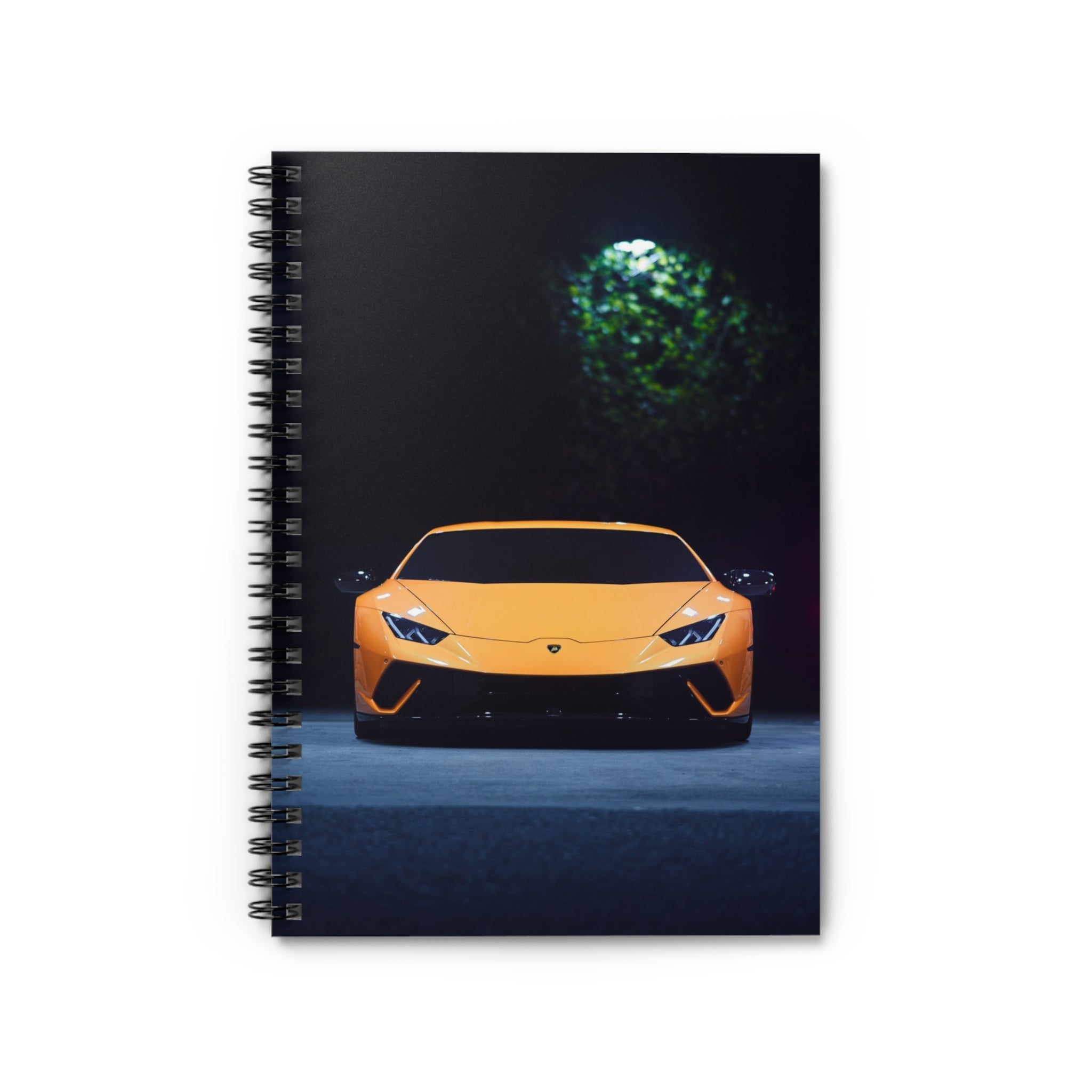 Lamborghini Huracan Automotive Spiral Notebook #028 - Throttle Designs