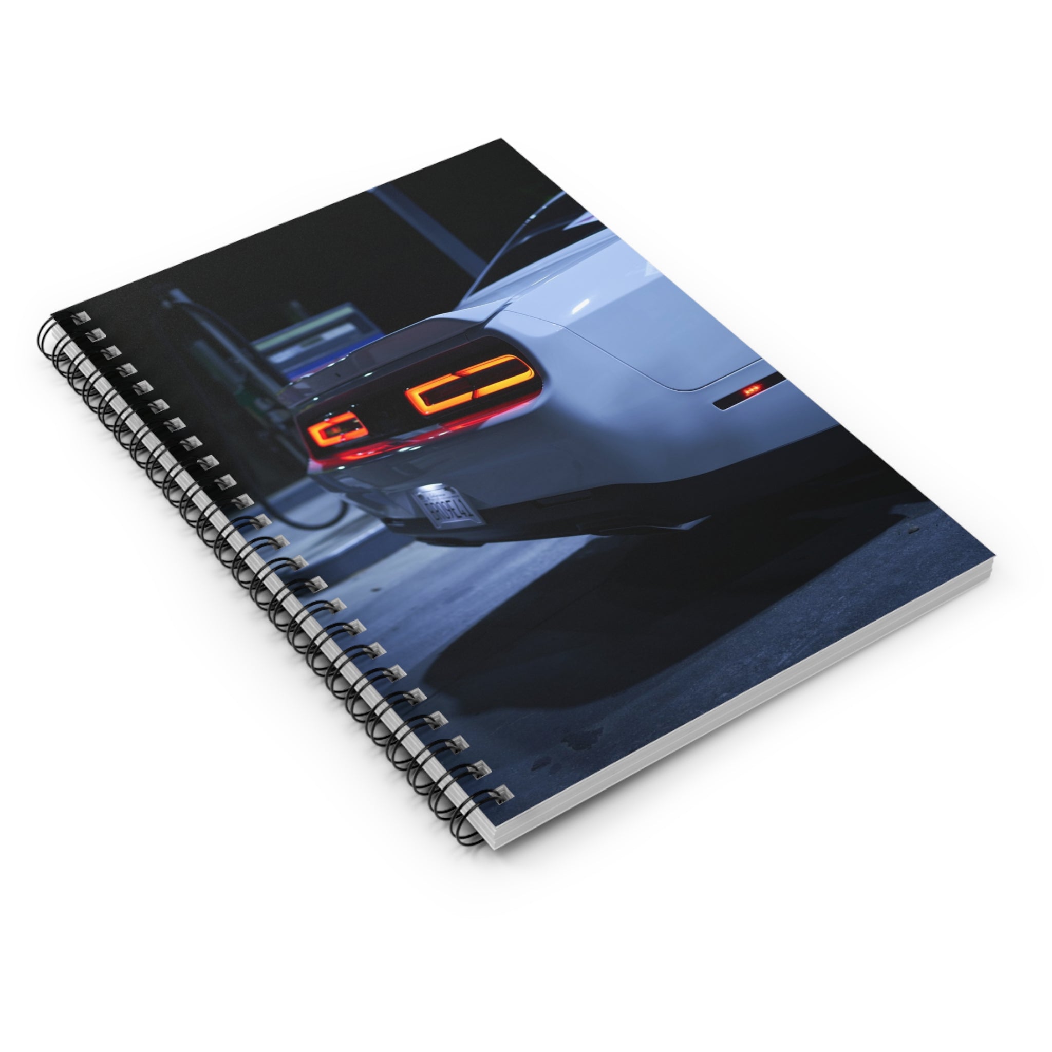 Dodge Challenger Automotive Spiral Notebook #001 - Throttle Designs