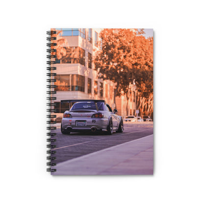 Honda S2000 Automotive Spiral Notebook #008 - Throttle Designs