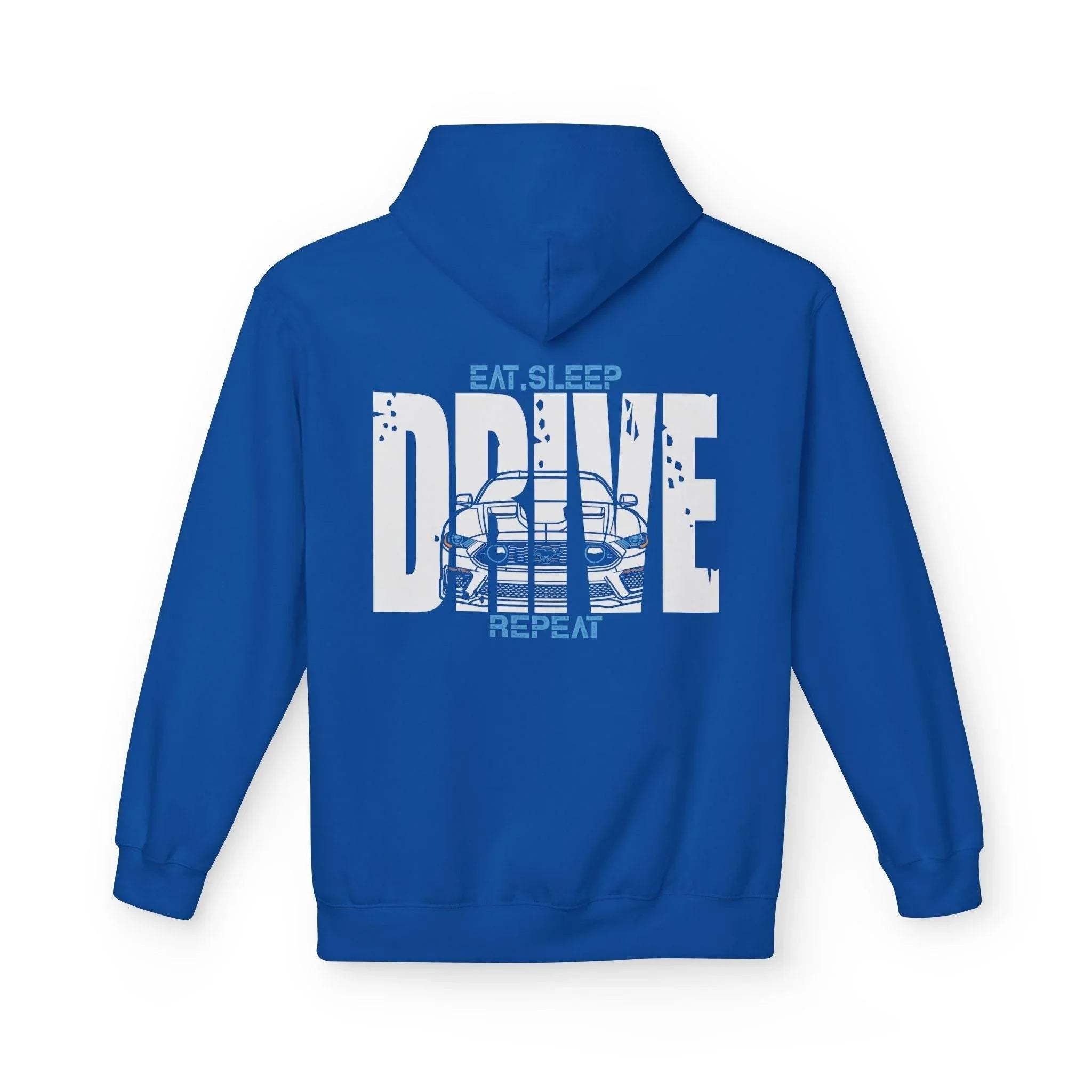 Ford Mach 1 Mustang DRIVE Fleece Hoodie - Premium Comfort & Style