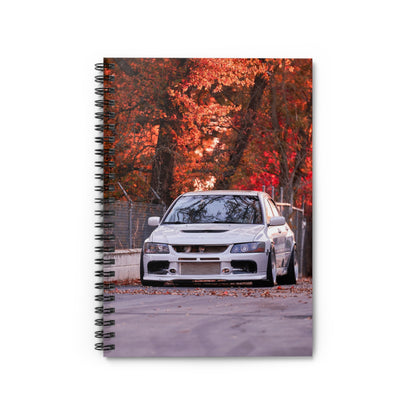 Mitsubishi Evo 8 Automotive Spiral Notebook #031 - Throttle Designs