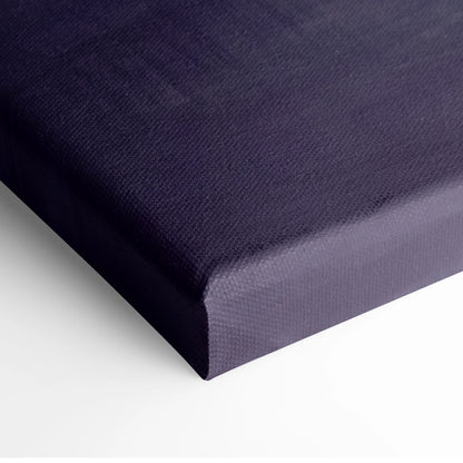 Dark navy canvas with textured woven surface and slightly raised edges in mclaren 720s inspired supercar wall art