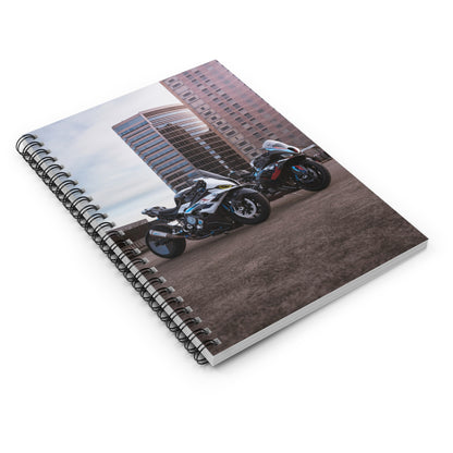 BMW M1000RR and S1000RR Drag Spec Motorcycle Spiral Notebook #001 - Throttle Designs