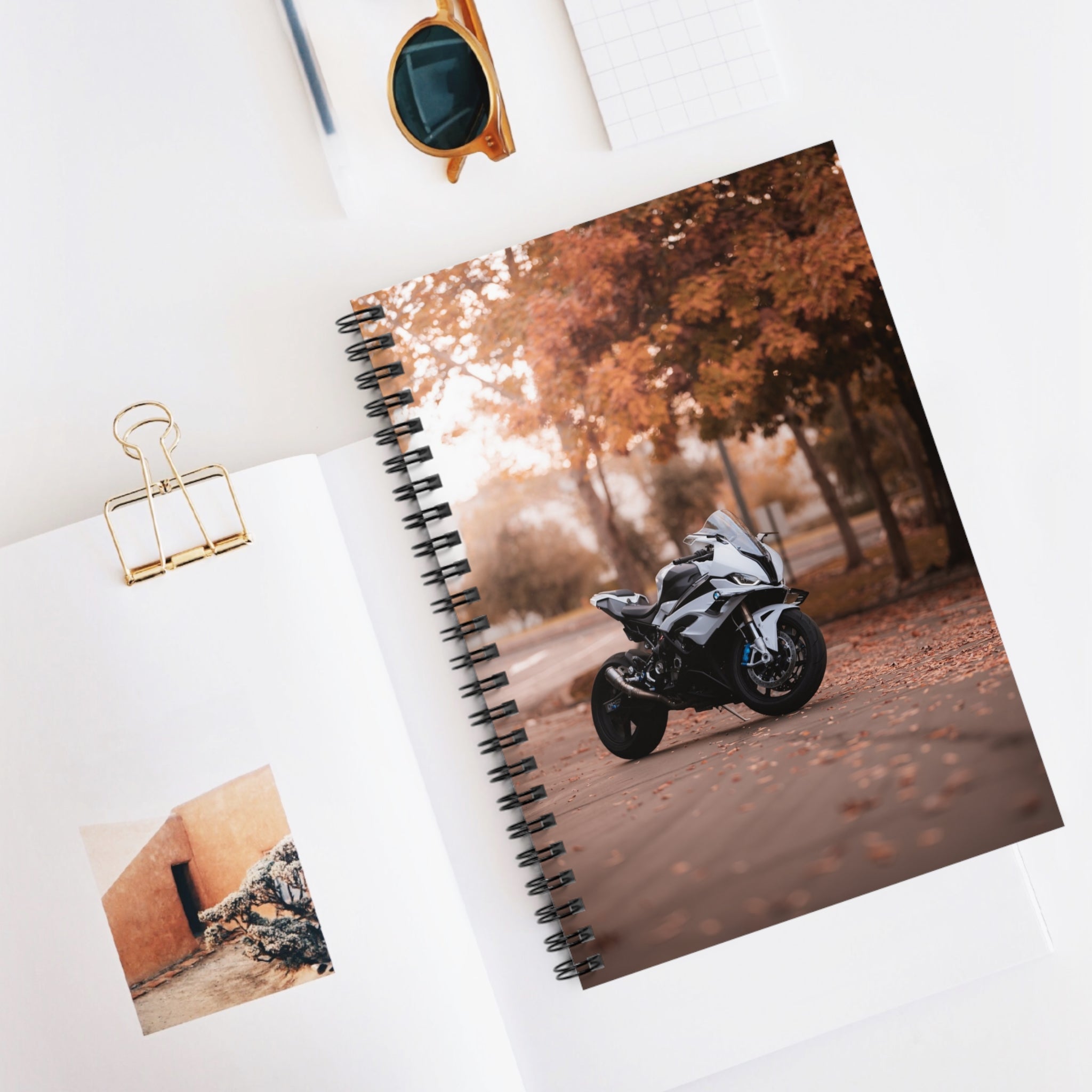 BMW S1000RR Motorcycle Spiral Notebook #021 - Throttle Designs