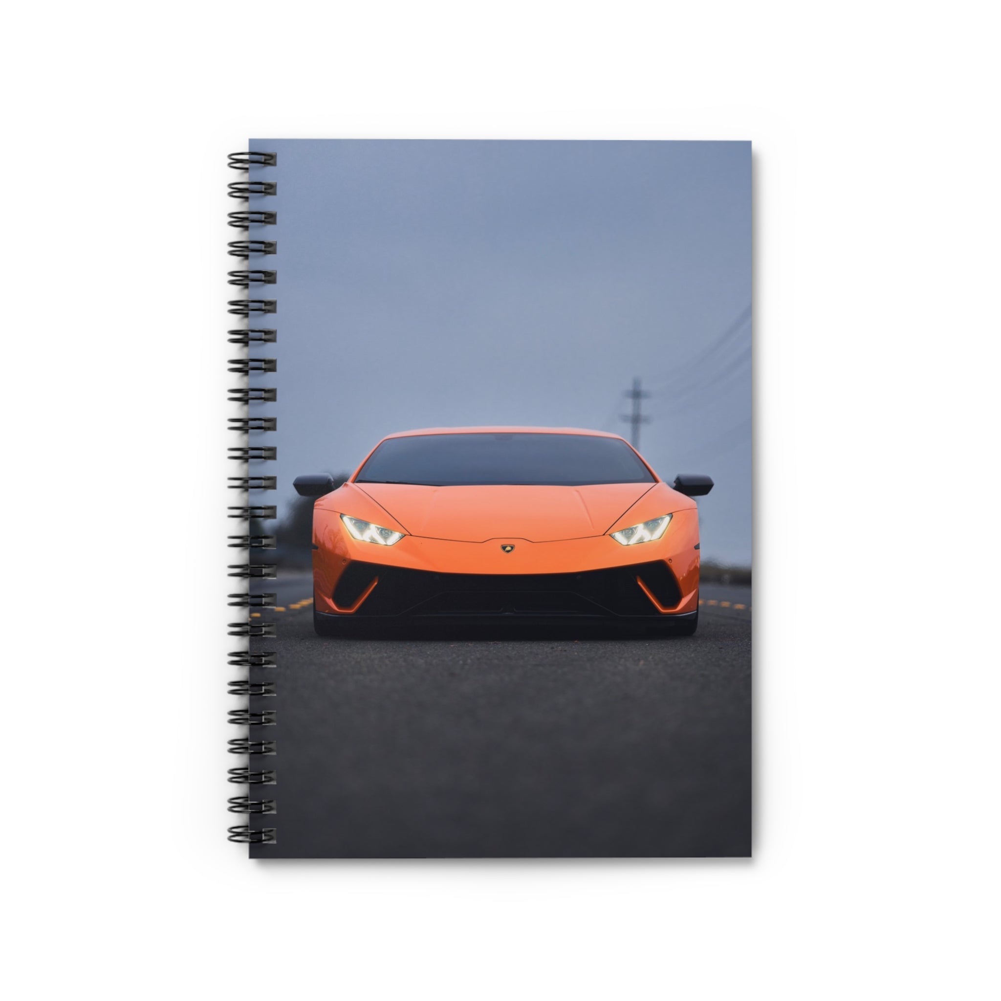 Lamborghini Huracan Automotive Spiral Notebook #009 - Throttle Designs