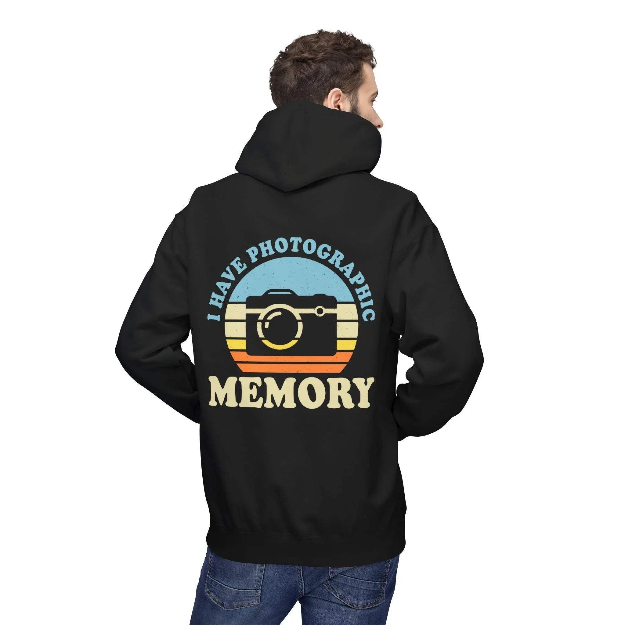 Ultimate Comfort "Photographic Memory" Fleece Hoodie for Photographers