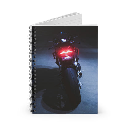 Aprilia RSV4 1100 Factory Motorcycle Spiral Notebook #020 - Throttle Designs