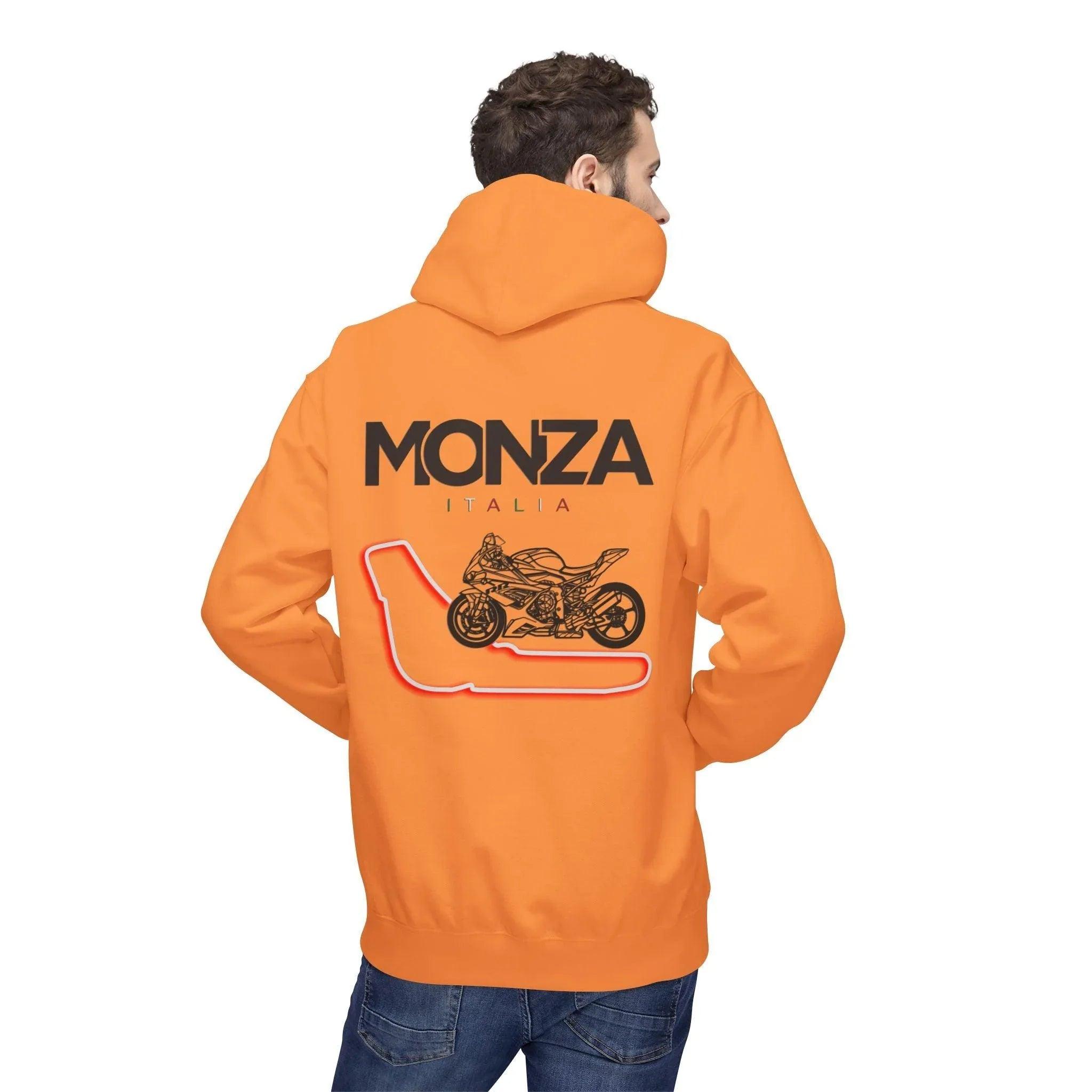 BMW Inspired S1000RR Monza Italia Fleece Hoodie Red Edition for Riders