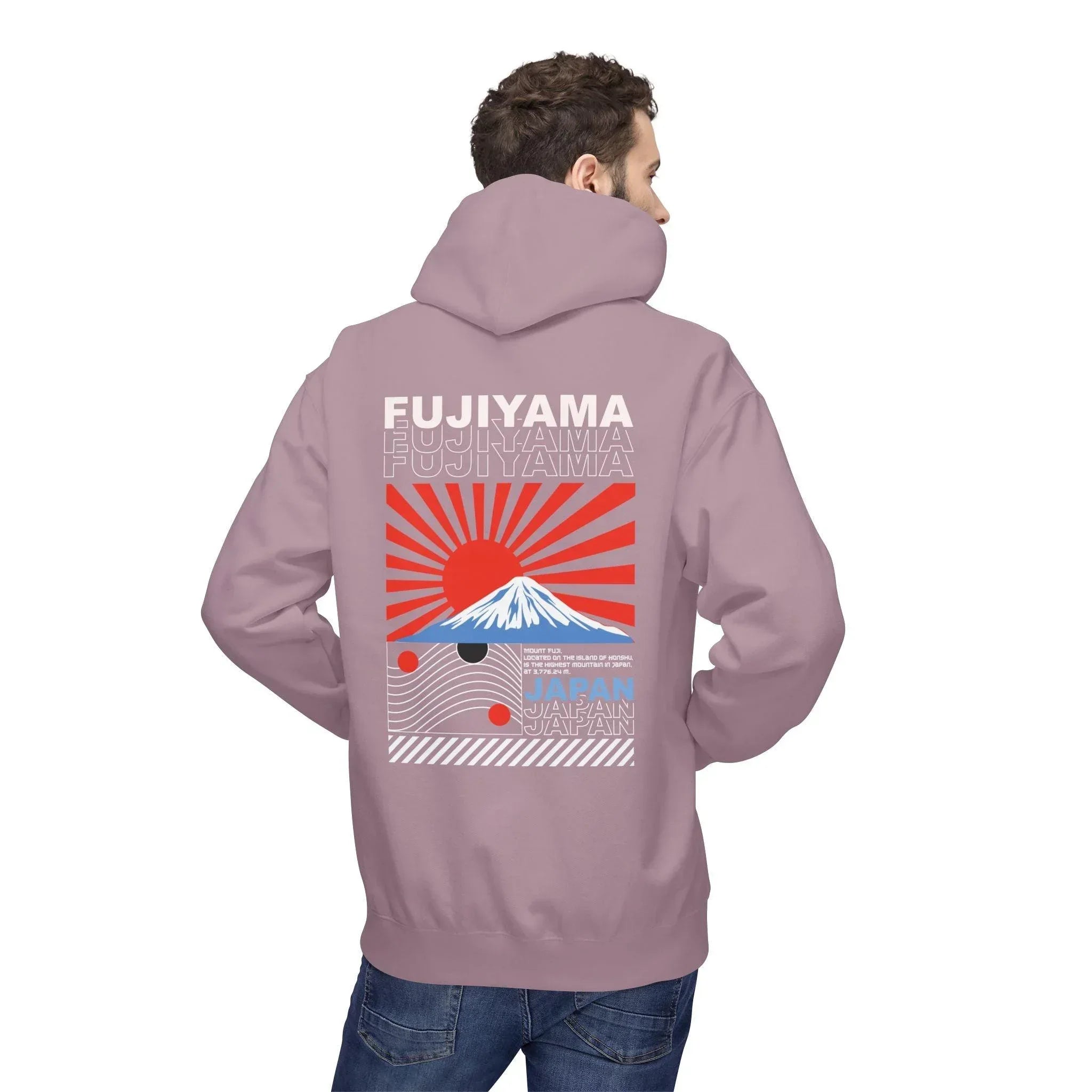 Fujiyama Japan Streetwear Cozy Fleece Hoodie - Ultimate Comfort & Style
