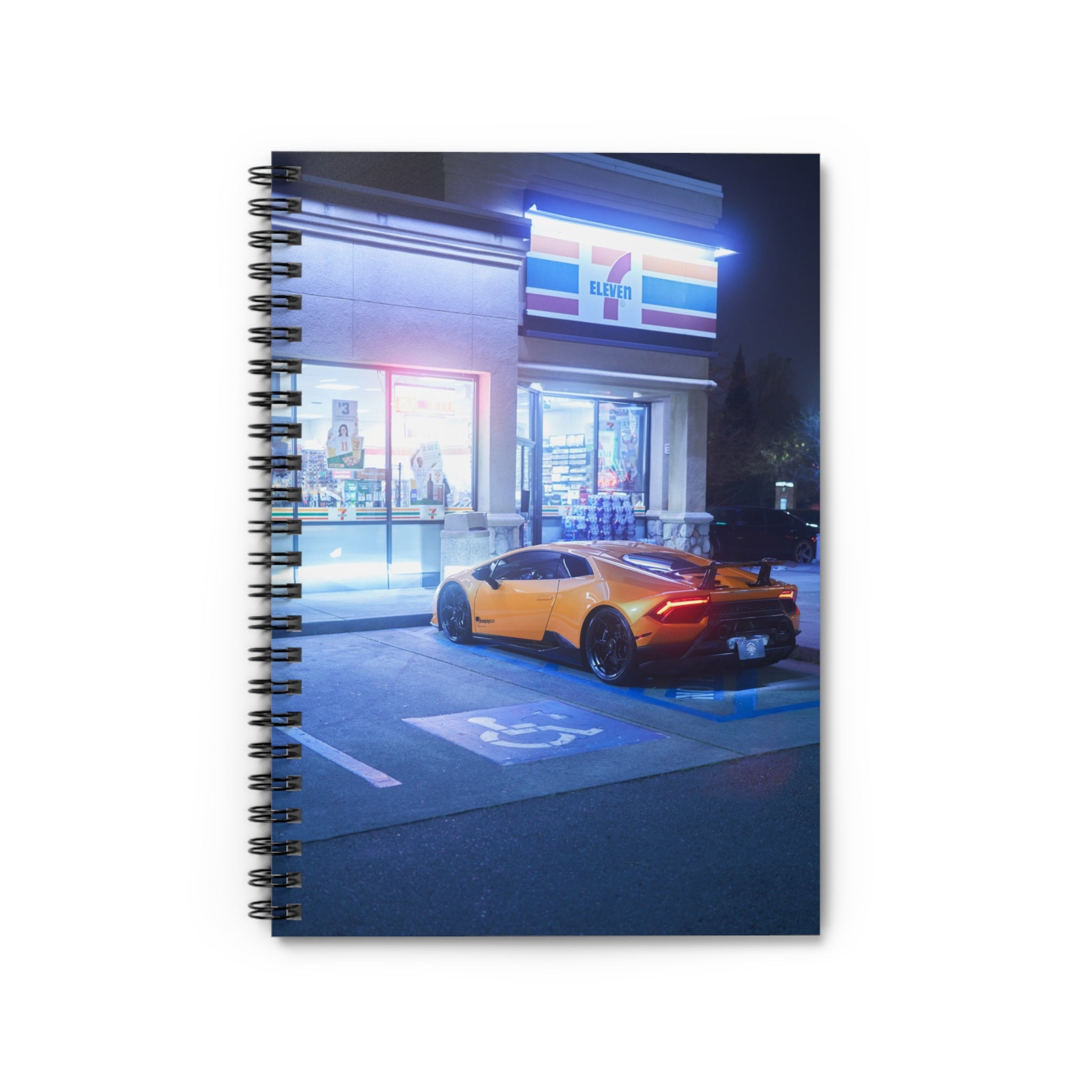 Lamborghini Huracan Automotive Spiral Notebook #018 - Throttle Designs