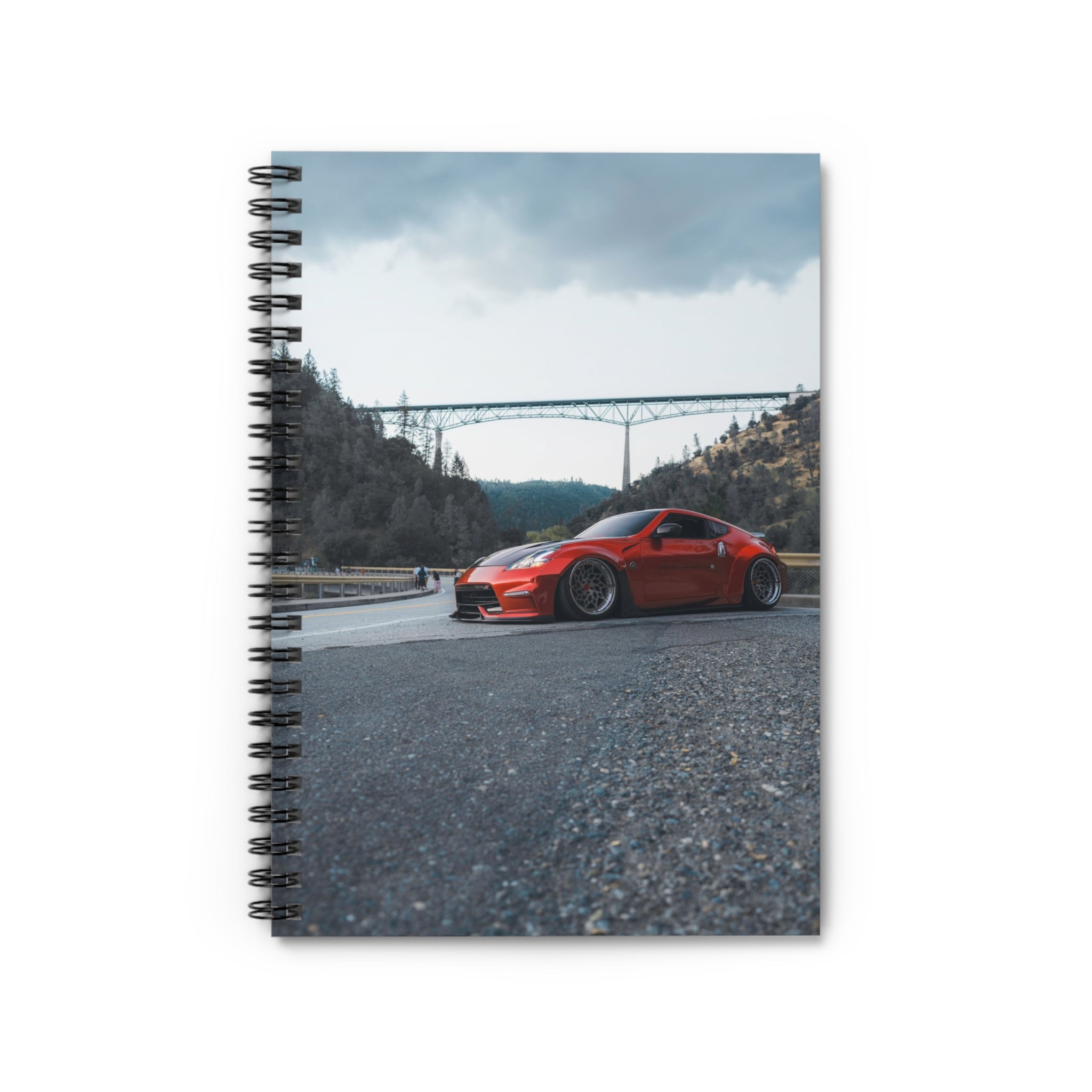 Nissan 370z Automotive Spiral Notebook #003 - Throttle Designs