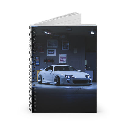 Toyota Supra Mk4 Automotive Spiral Notebook #019 - Throttle Designs