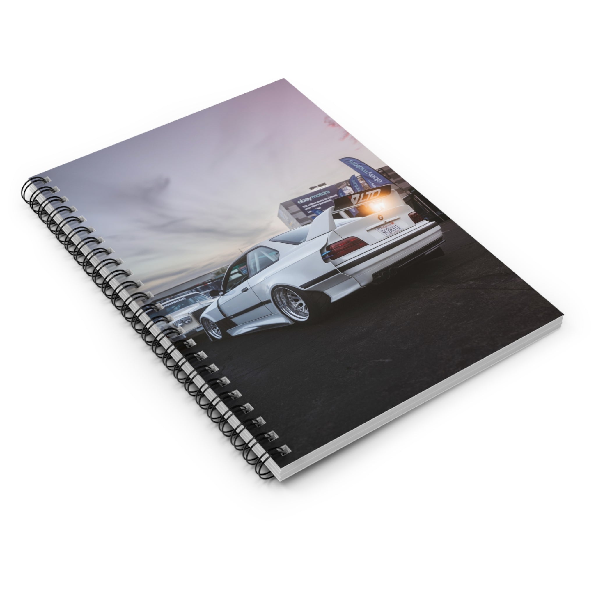 BMW E36 M3 Automotive Spiral Notebook #004 - Throttle Designs