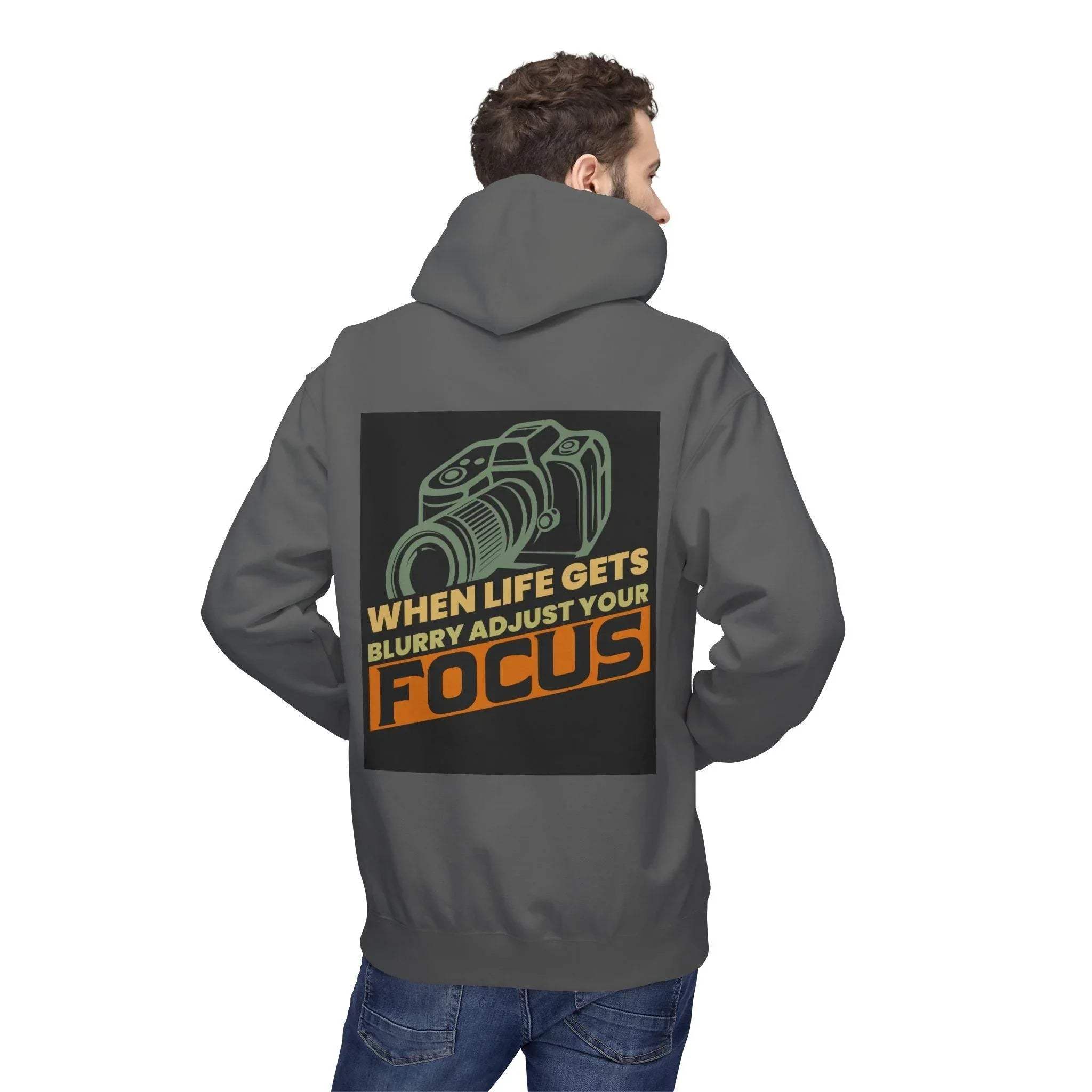 Ultimate Photographer's Fleece Hoodie: 'Adjust Your Focus' Comfort & Style