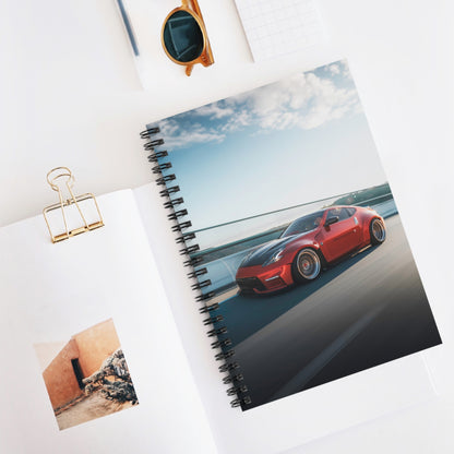 Nissan 370z Automotive Spiral Notebook #004 - Throttle Designs