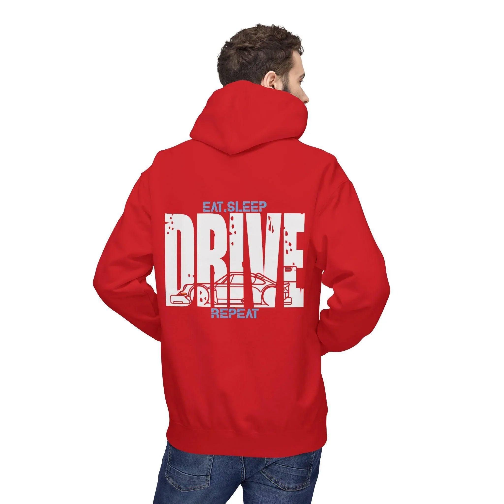 Pikes Peak Porsche DRIVE Luxury Fleece Hoodie for Ultimate Comfort