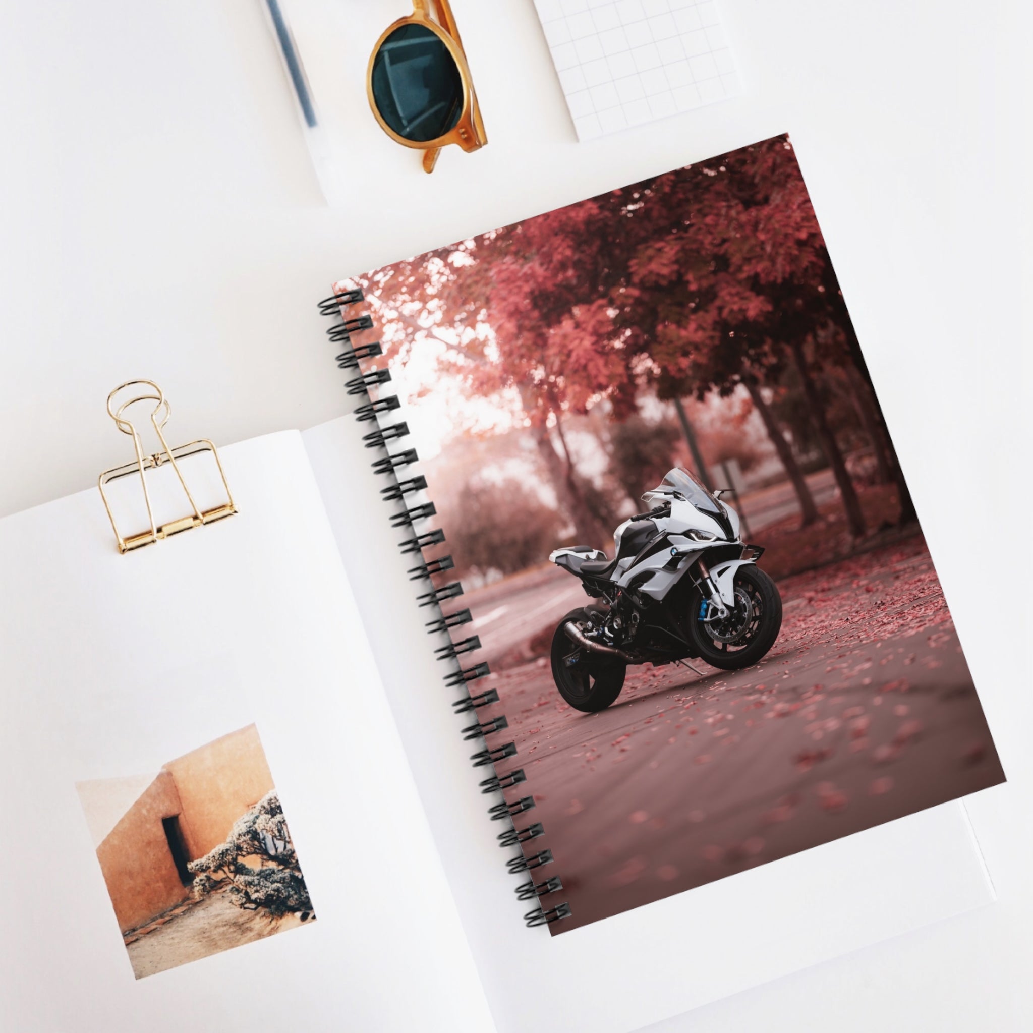 BMW S1000RR Motorcycle Spiral Notebook #007 - Throttle Designs