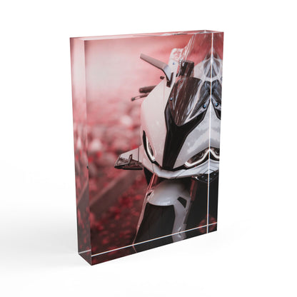 BMW S1000RR Motorcycle Acrylic Photo Block #012 - Throttle Designs