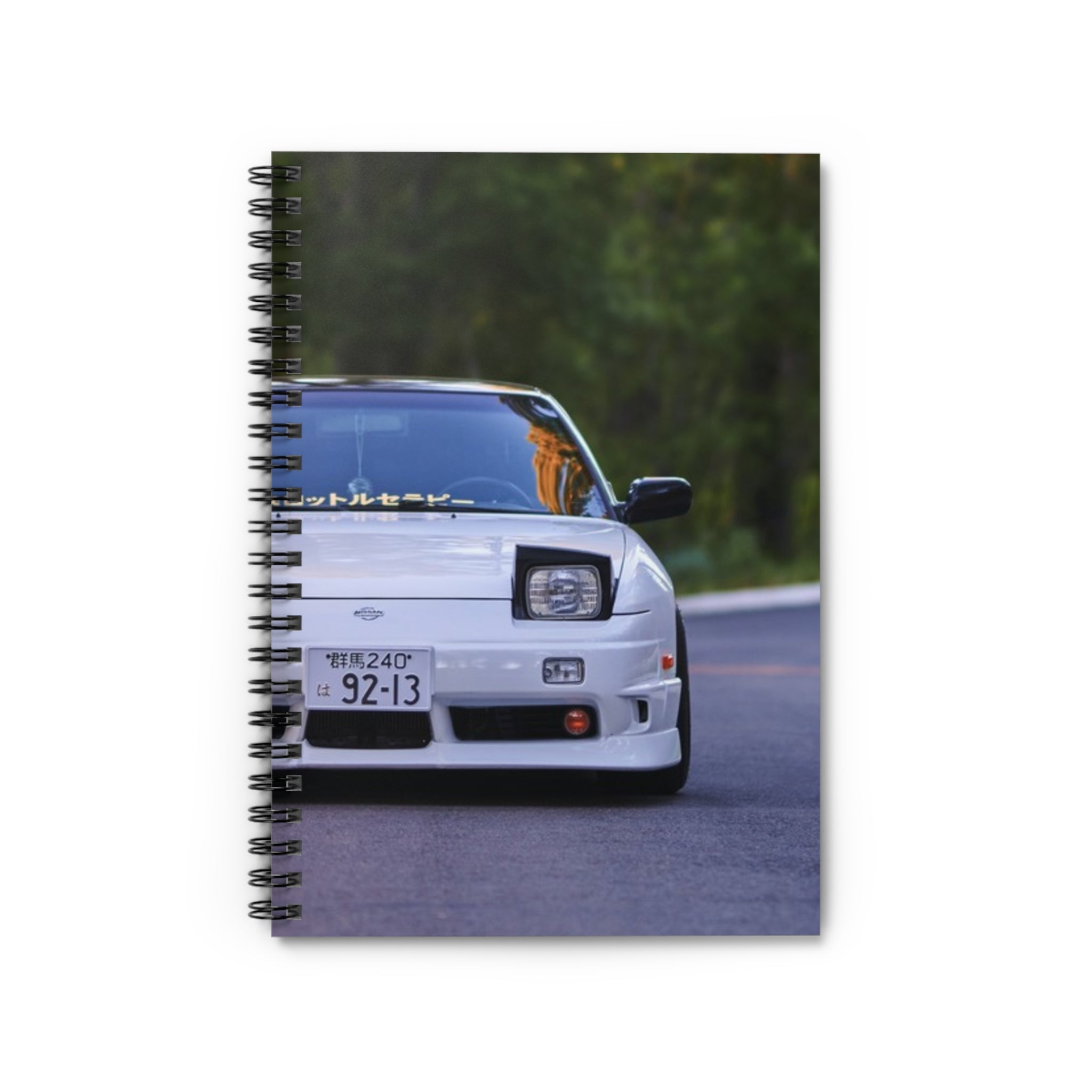 Nissan 240sx S13 Type-X Automotive Spiral Notebook #005 - Throttle Designs