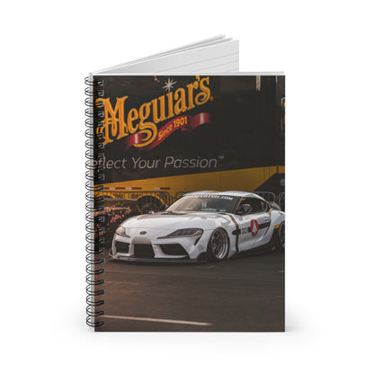 Toyota Supra Mk5 Automotive Spiral Notebook #001 - Throttle Designs