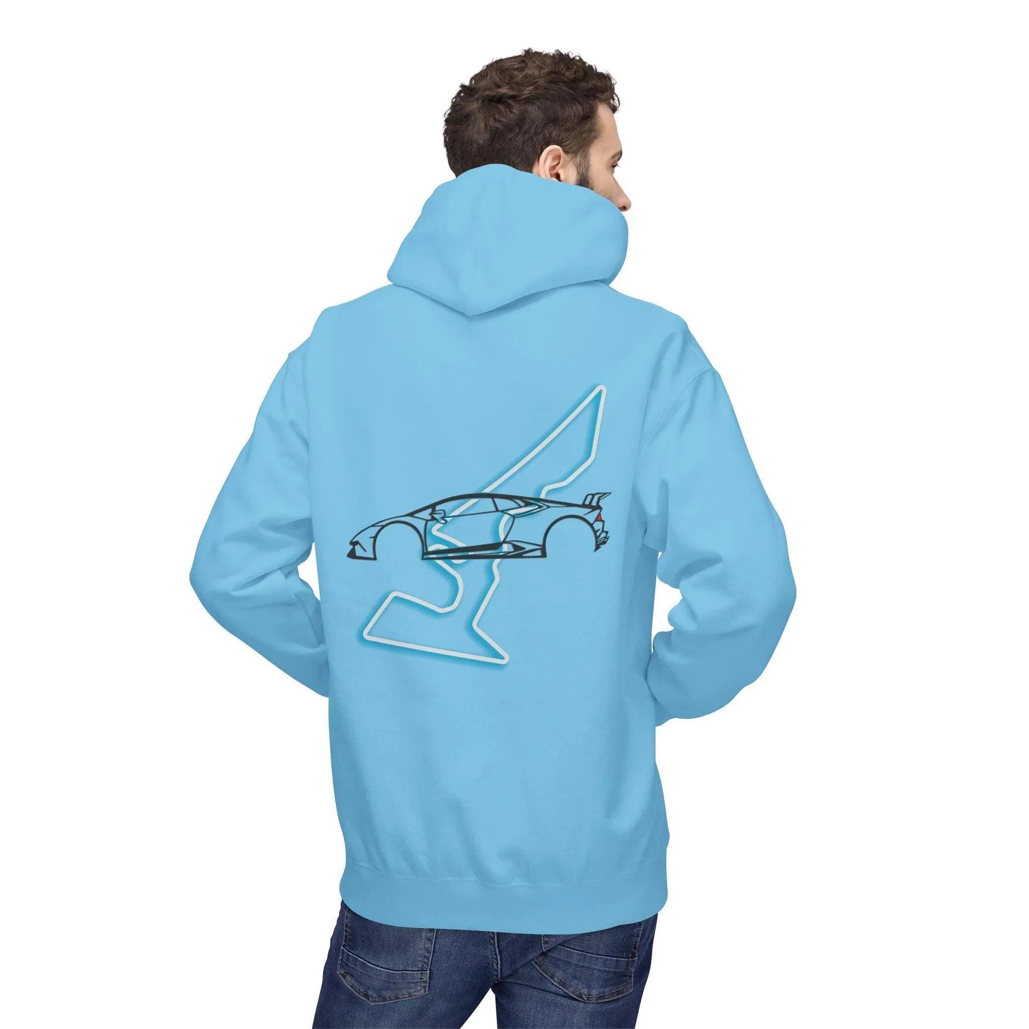 Circuit Of The Americas Huracan Performante Fleece Hoodie