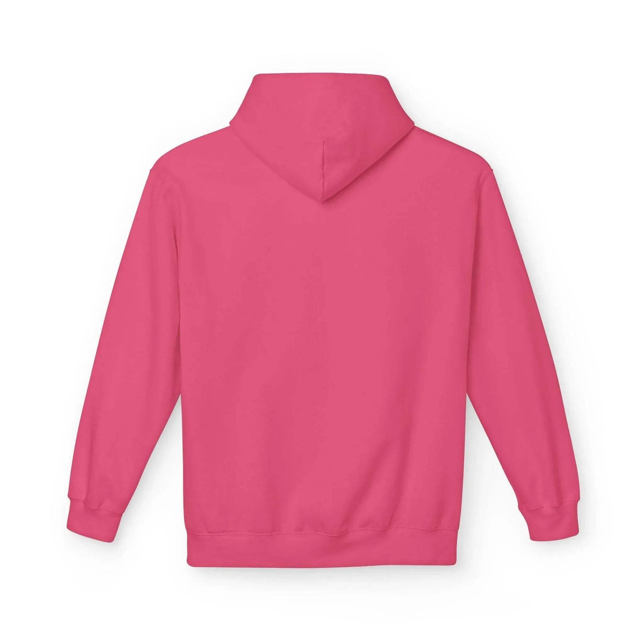 Cozy Coffee Lover's Fleece Hoodie – Heartbeat Design for Ultimate Comfort