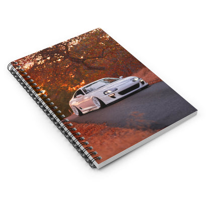 Toyota Supra Mk4 Automotive Spiral Notebook #013 - Throttle Designs