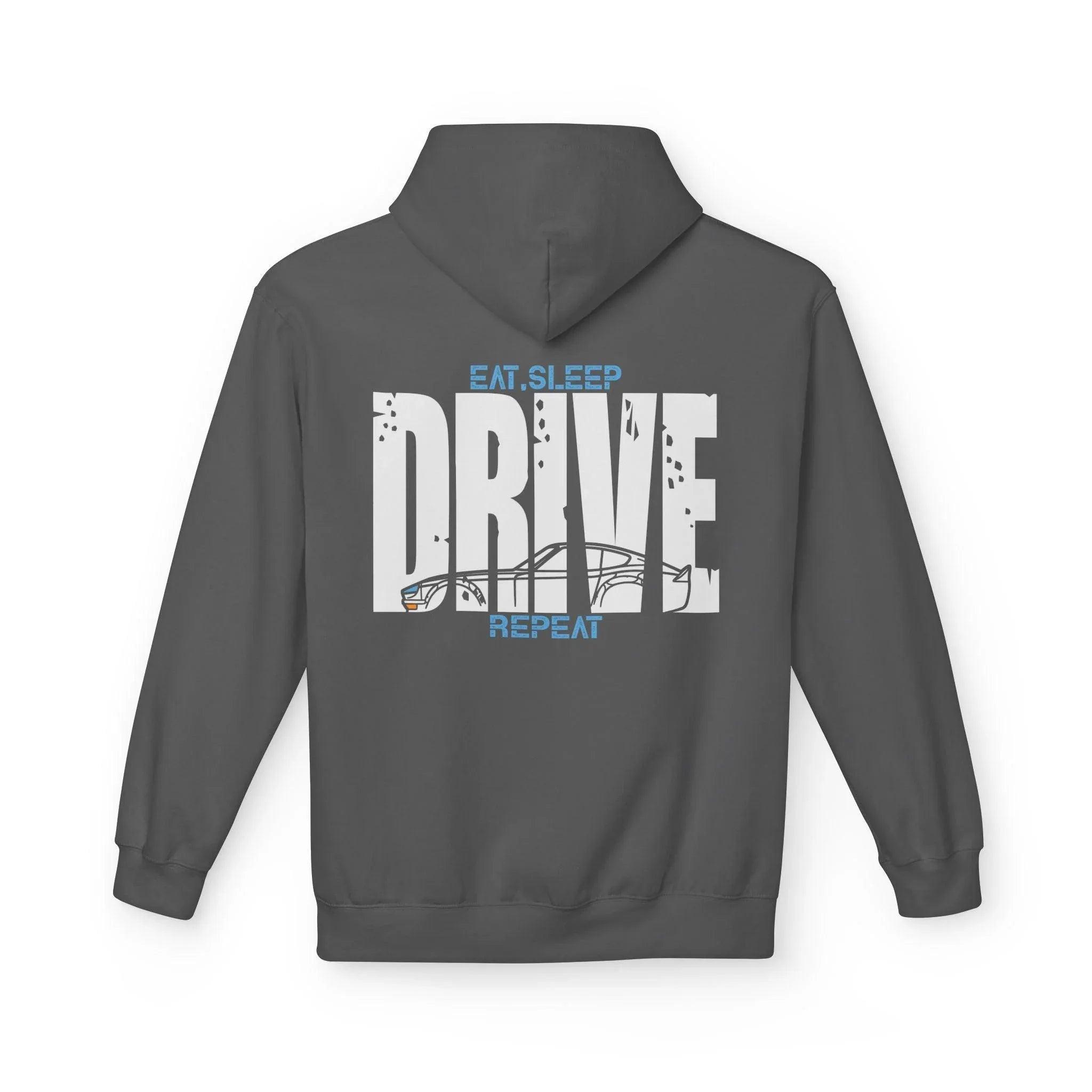 Nissan Datsun 240z DRIVE Classic Car Fleece Hoodie for Car Lovers