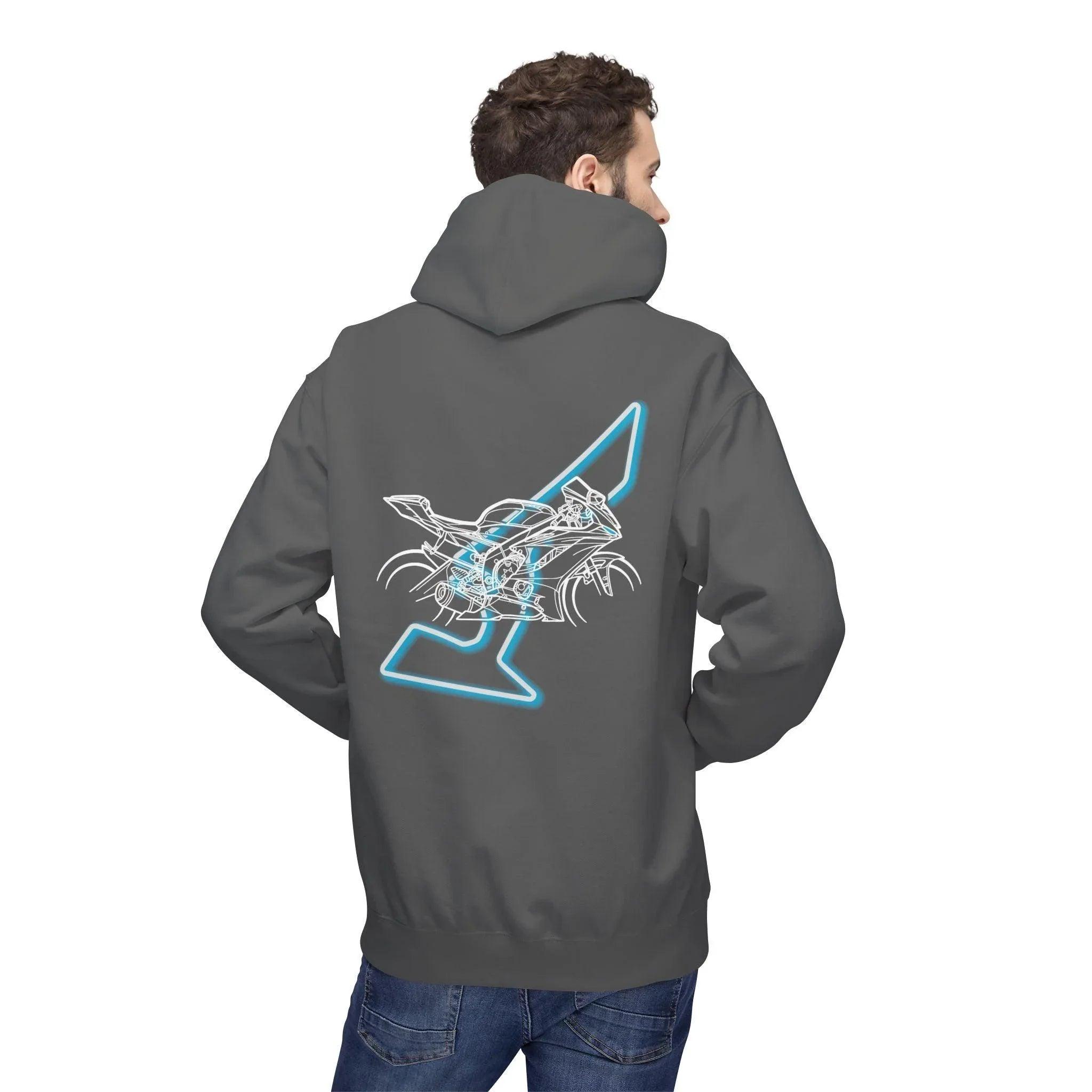 Yamaha R6 Circuit of the Americas Hoodie - Stylish Comfort for Racers