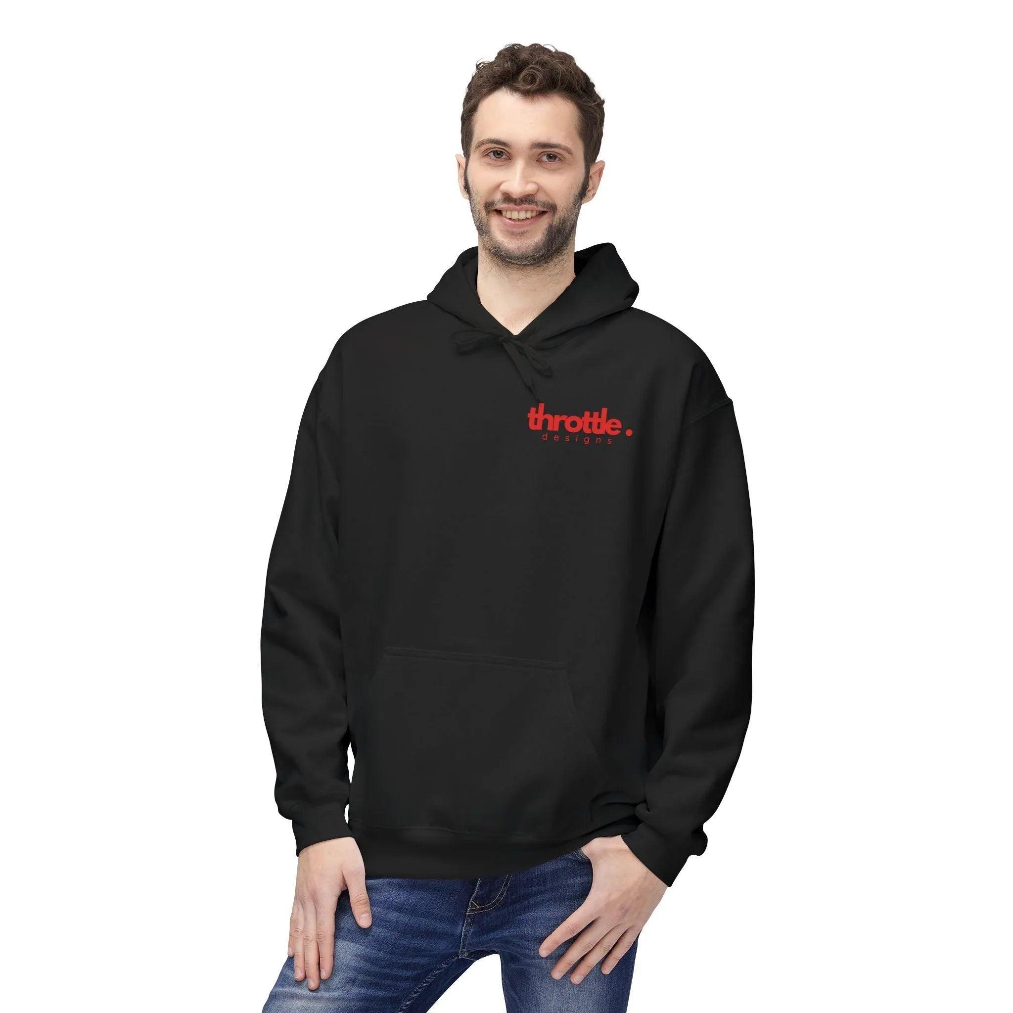 BMW Inspired S1000RR Monza Italia Fleece Hoodie Red Edition for Riders