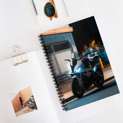 BMW S1000RR Motorcycle Spiral Notebook #089 - Throttle Designs