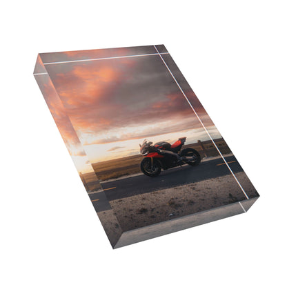 Aprilia RSV4 Motorcycle Acrylic Photo Block #011 - Throttle Designs