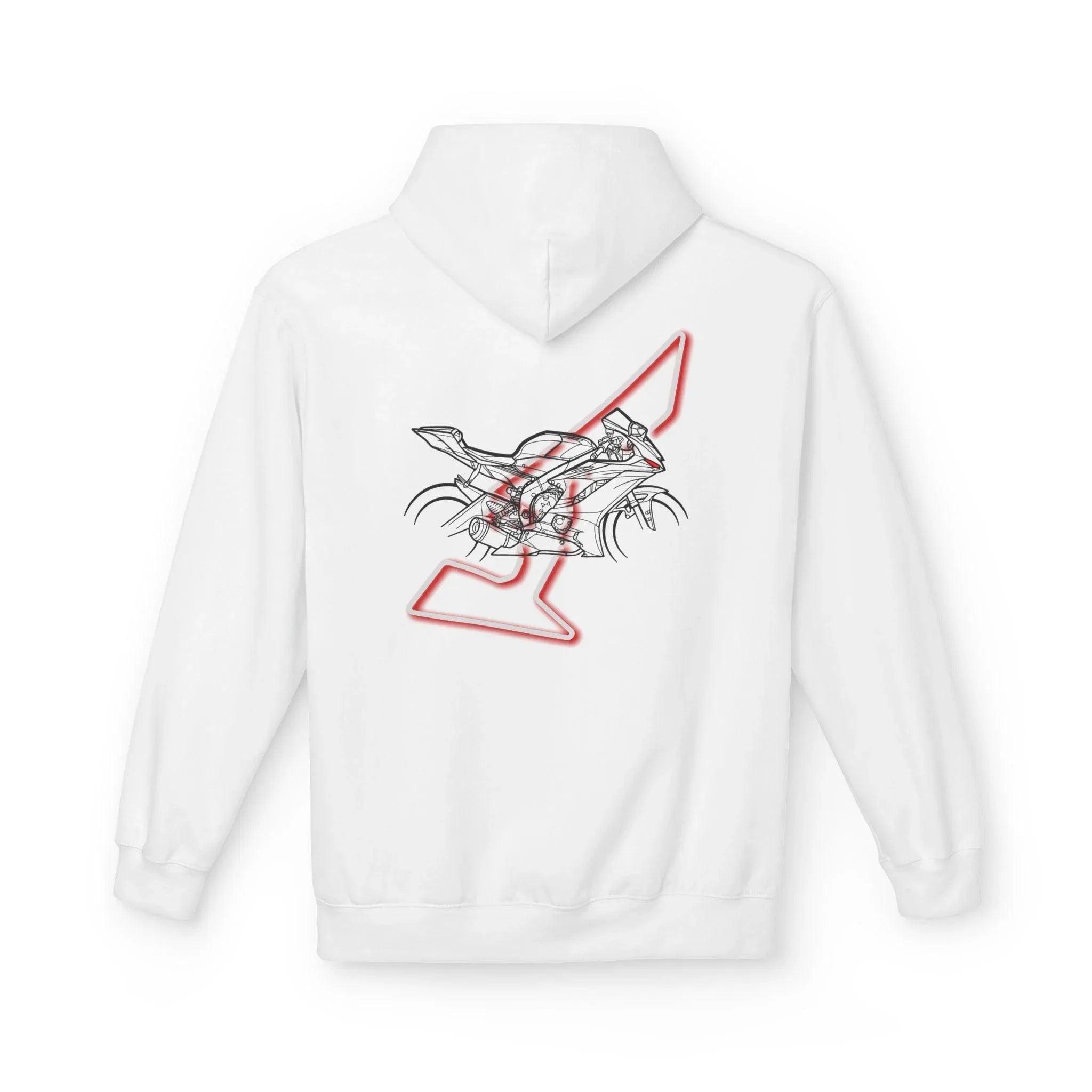 Yamaha R6 Red Eyes Hoodie - Ultimate Comfort for Racing Fans