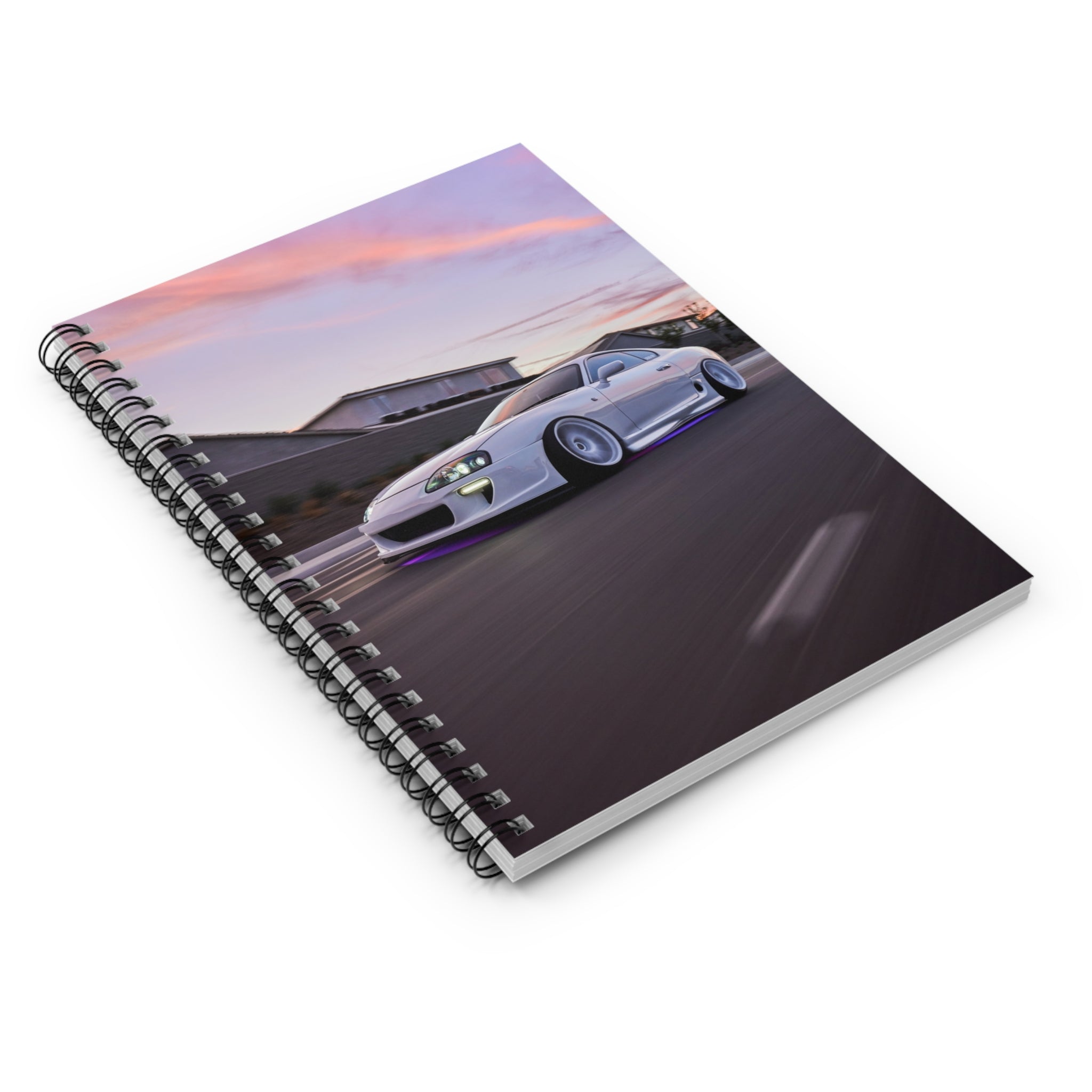 Toyota Supra Mk4 Automotive Spiral Notebook #016 - Throttle Designs