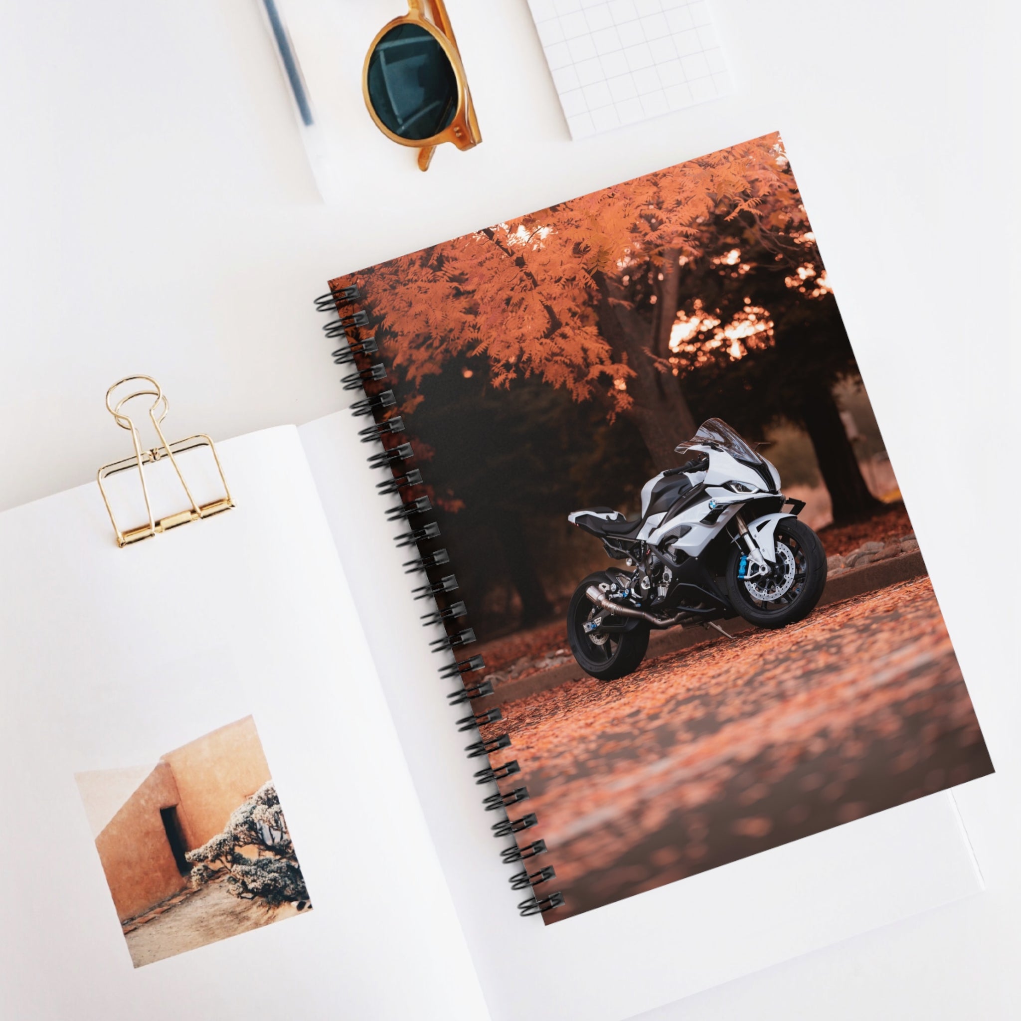 BMW S1000RR Motorcycle Spiral Notebook #020 - Throttle Designs