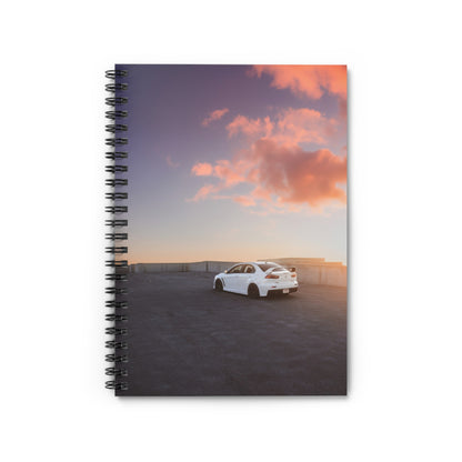 Mitsubishi Evo 10 Automotive Spiral Notebook #001 - Throttle Designs