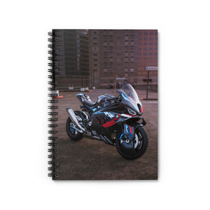 BMW M1000RR Motorcycle Spiral Notebook #008 - Throttle Designs